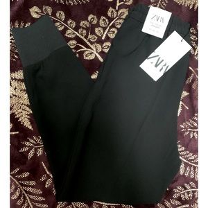 Zara black travel jogger